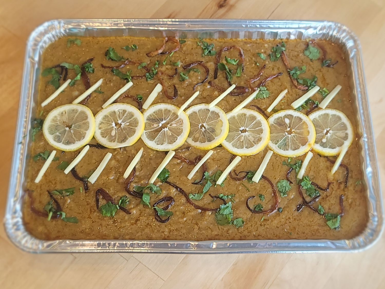 Beef Haleem - pan