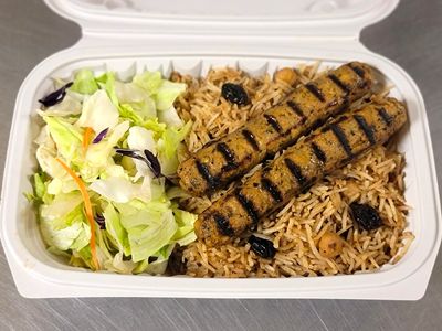 Peshawari Pulao with Dum Kababs