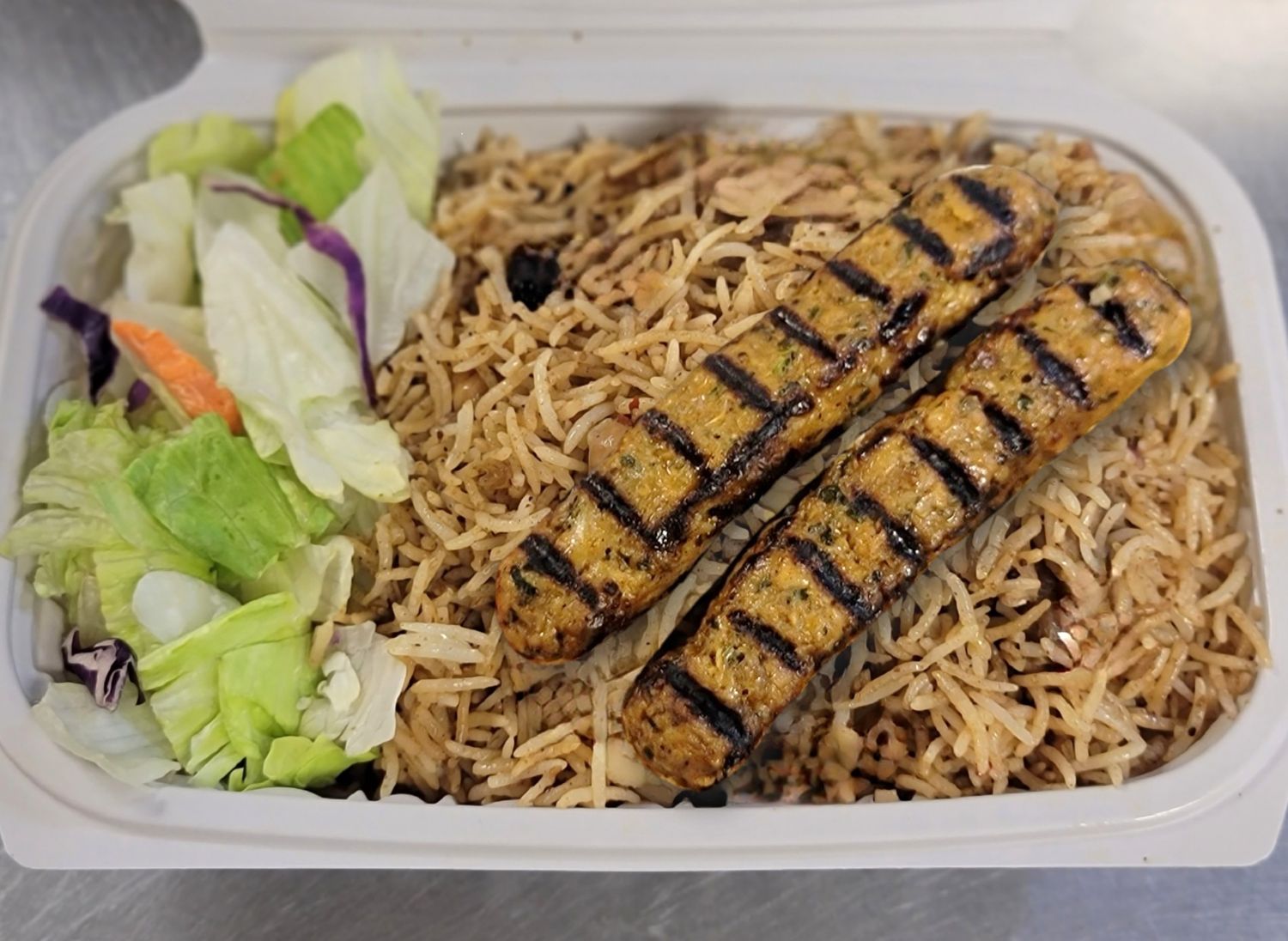 Peshawari Pulao with Dum Kababs