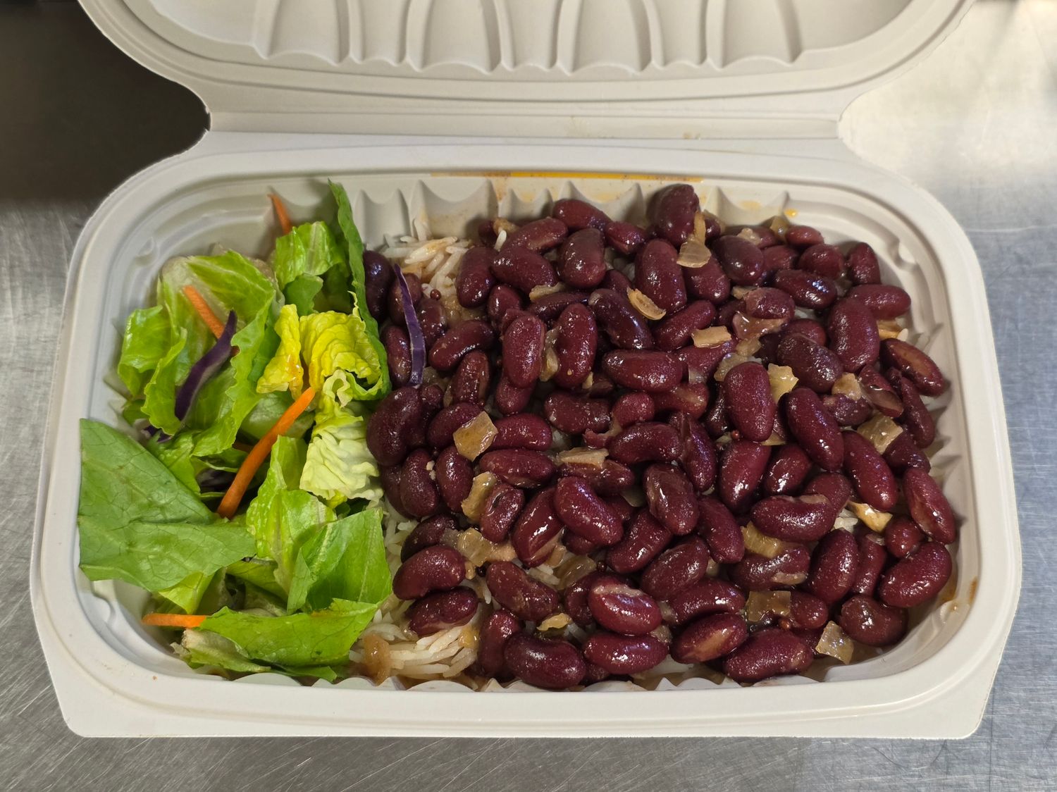 Red Lobiya over Rice