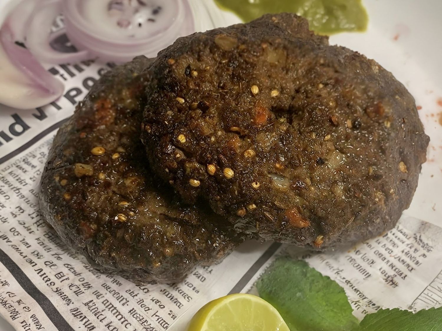 Beef Chapli Kababs