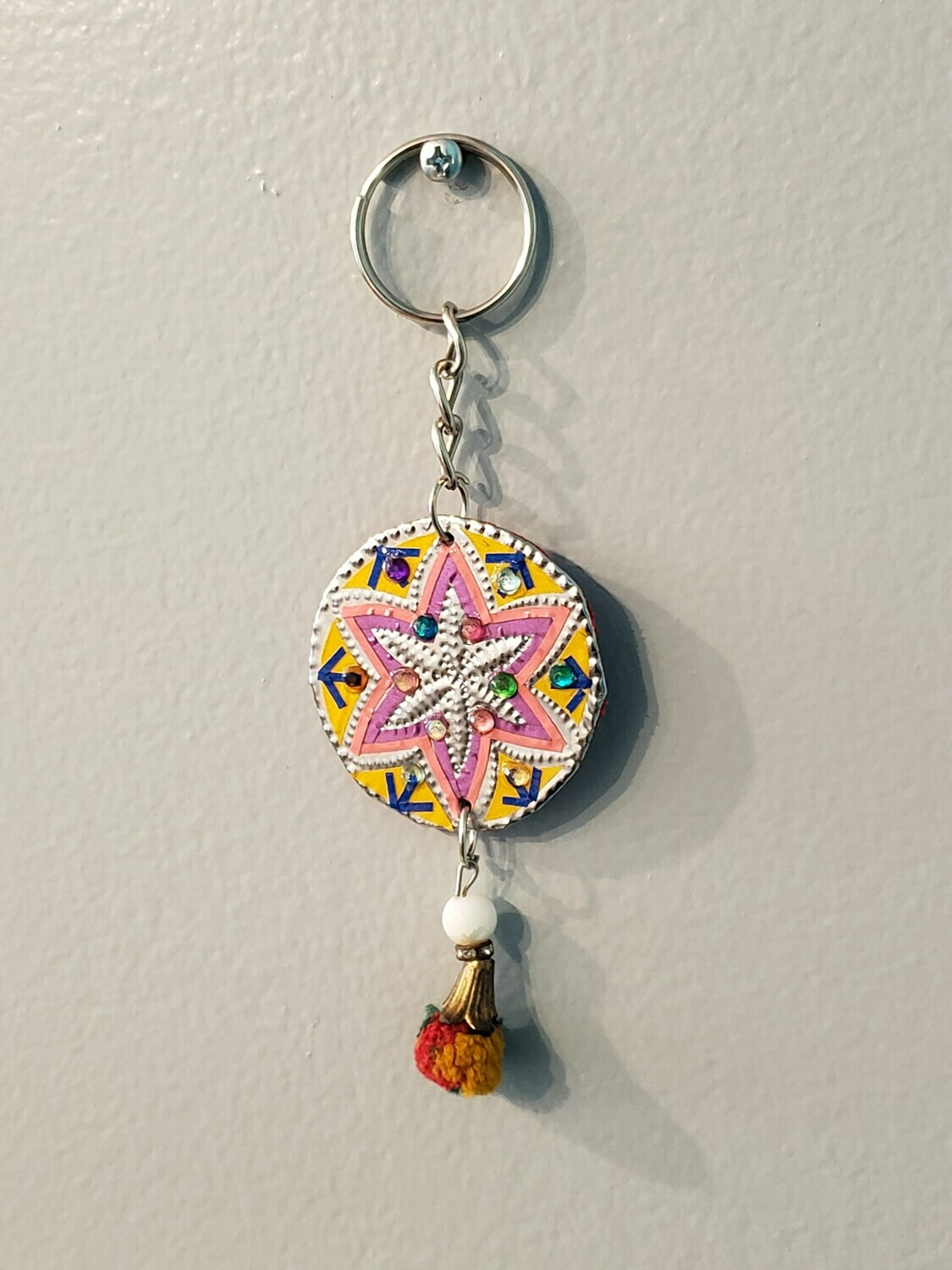 Keychain, Chamakpatti Design 04
