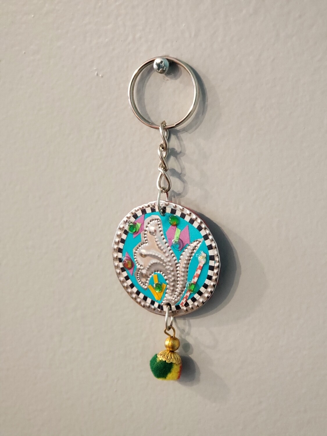 Keychain, Chamakpatti Design 06