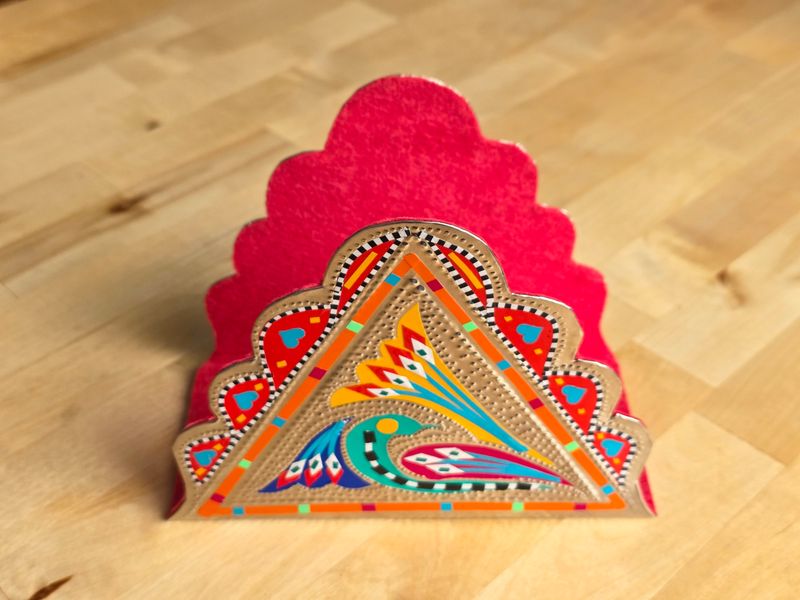 Napkin Holder, Large, Design 01