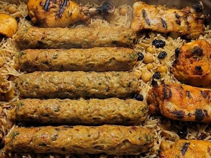 Peshawari Kabab Platter (half pan)