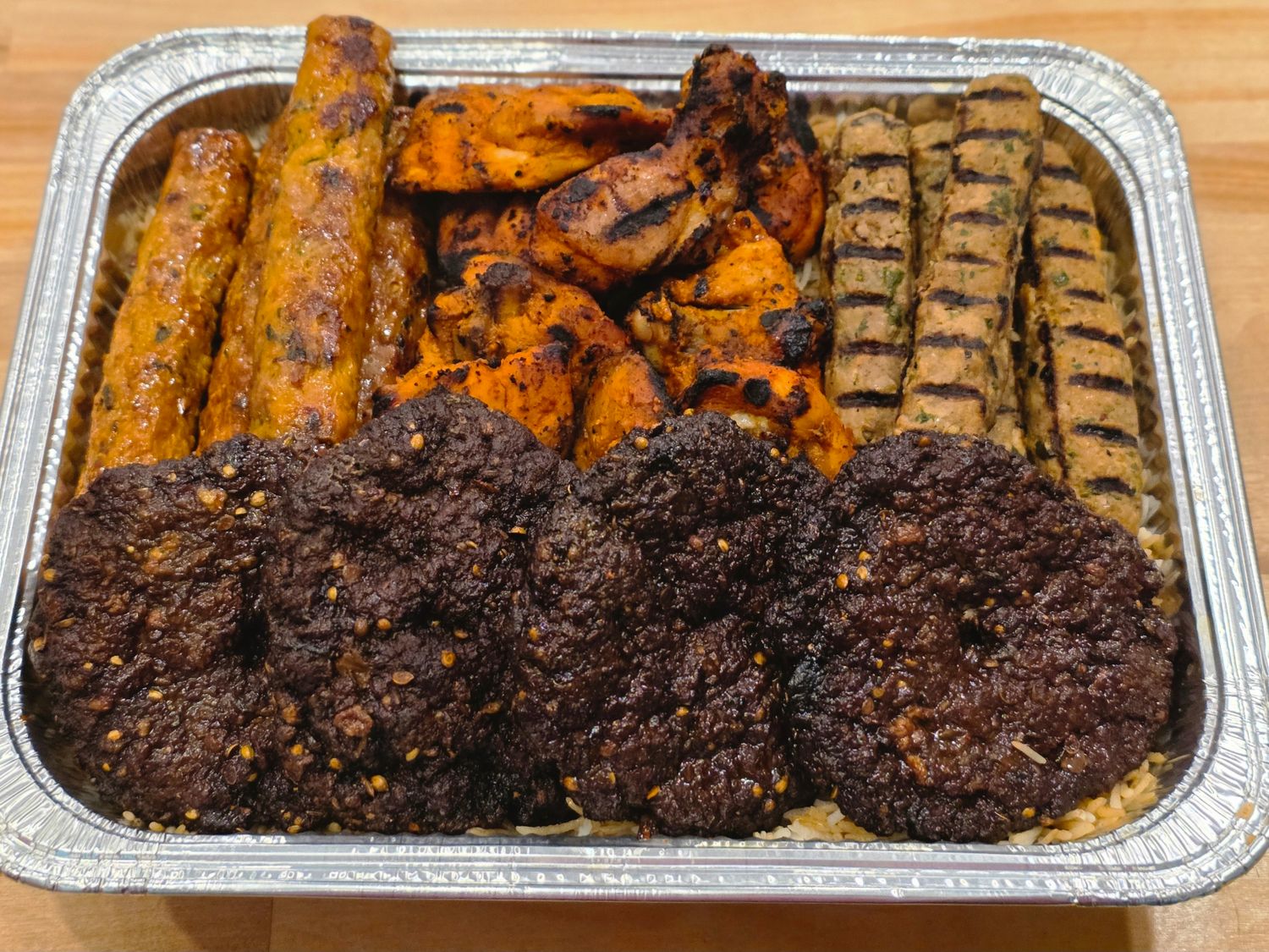 Peshawari Kabab Platter (half pan)