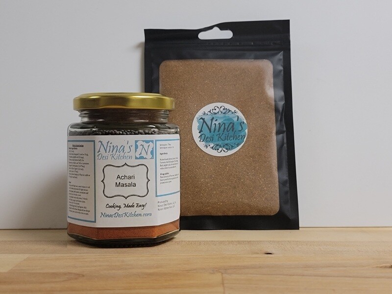 Achari jar with Pulao pack