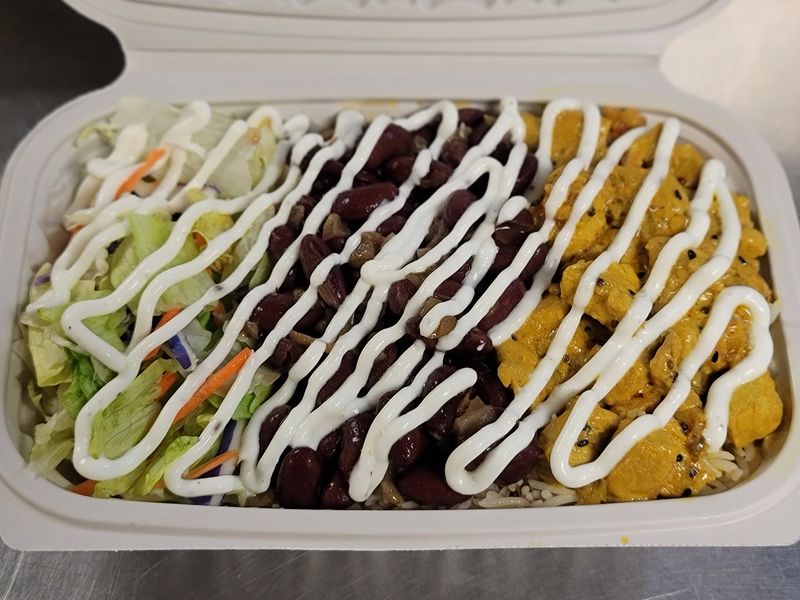 Chicken combo over Rice