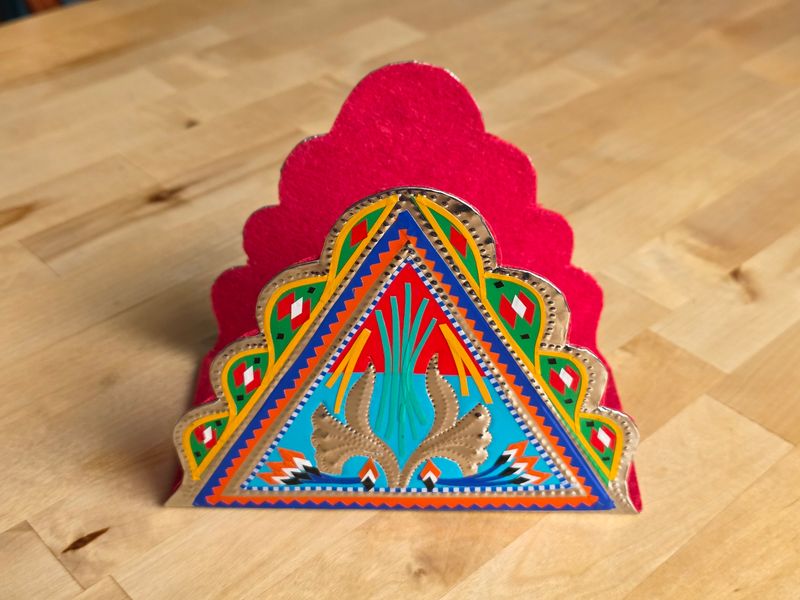 Napkin Holder, Large, Design 03