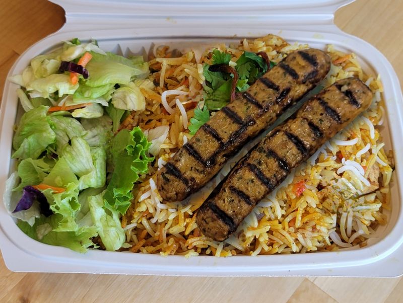 Shahi Biryani with Dum Kababs