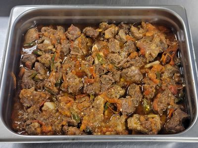 Goat Karahi - pan