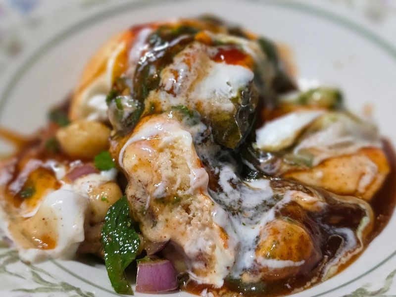 Dahi Bhalay Chat - pan