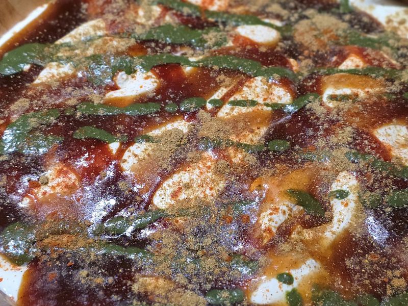 Dahi Bhalay Chat - pan