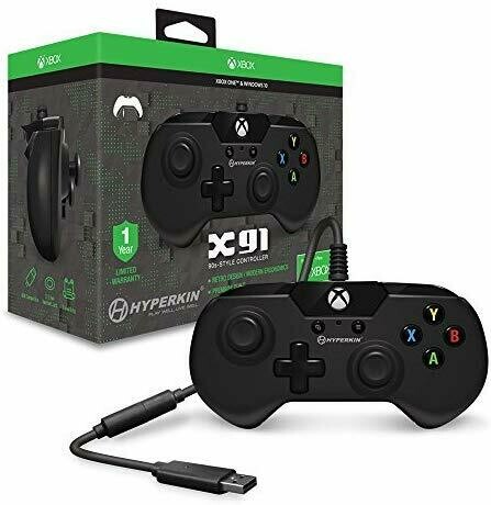 Hyperkin X91 Wired Controller - Black for Microsoft Xbox One and PC