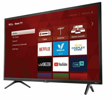 TÉLÉVISEUR INTELLIGENT TCL ROKU FHD LED SÉRIE 3 DE CLASSE 40 PO, 40S321-CA