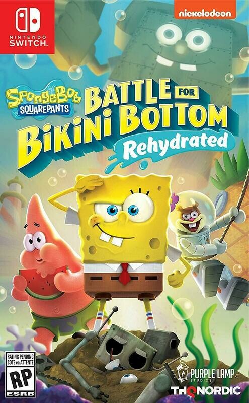 Bob l&#39;éponge : Battle for Bikini Bottom - Rehydrated (Switch)