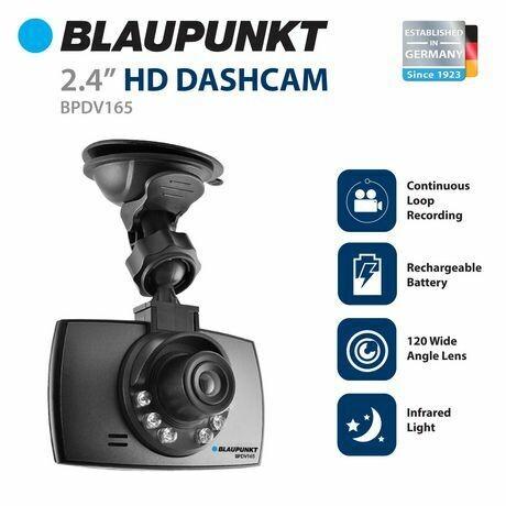 Blaupunkt HD Dash Cam avec vision de nuit (Bpdv165)
