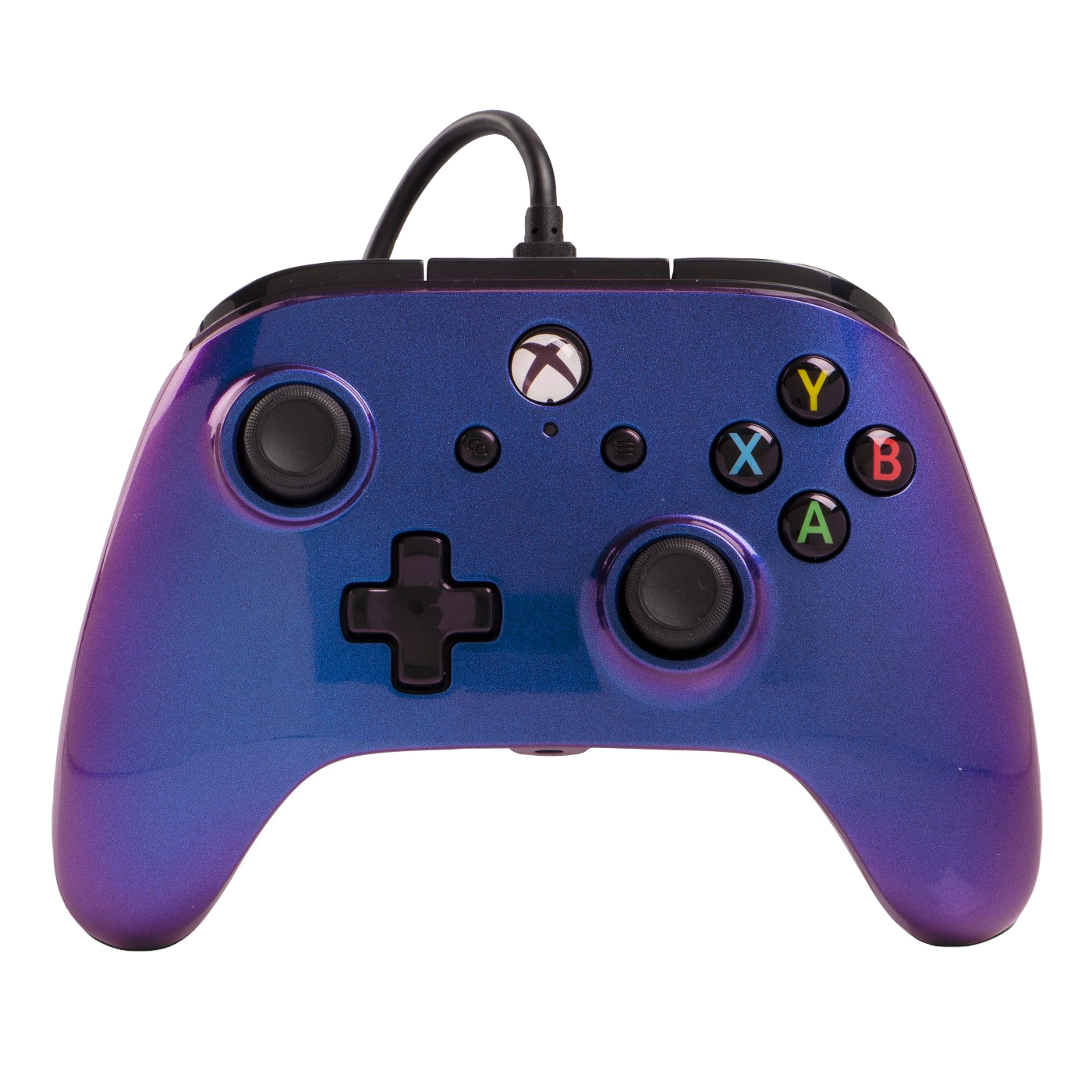 Manette filaire améliorée Power A 207-00-0772 pour Xbox One, Cosmos Nebula
