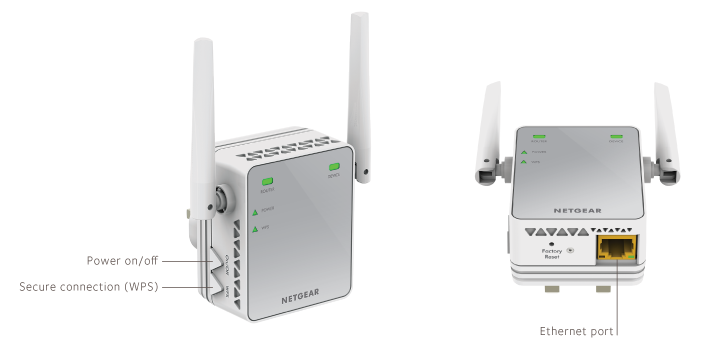 Prolongateur de portée Wi-Fi 5 N300 de NETGEAR (EX2700-100PAS)