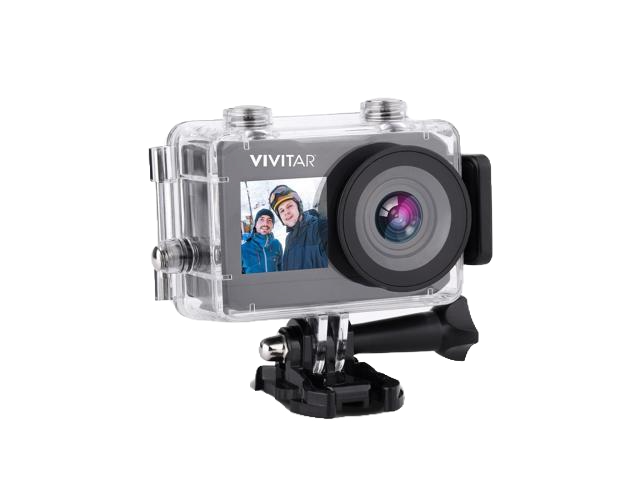 Caméra d&#39;action double écran 4k DVR922HD-BLK DVR922 de Vivitar