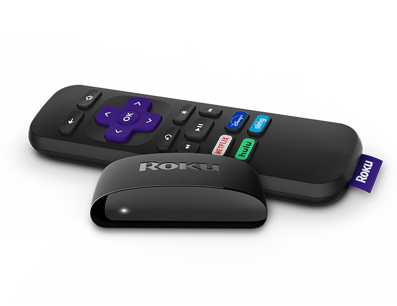 Lecteur multimédia de diffusion en continu Express de Roku avec télécommande