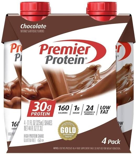 Premier Protein 30g Protein Shakes, Chocolate