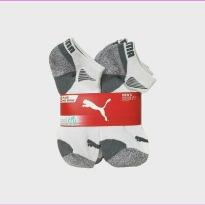 Puma Men&#39;s (Size 6-12) No Show Socks