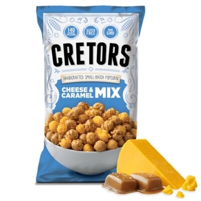 Cretors Cheese and Caramel Popcorn Mix