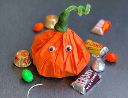 Surprise Chocolate Pumpkin