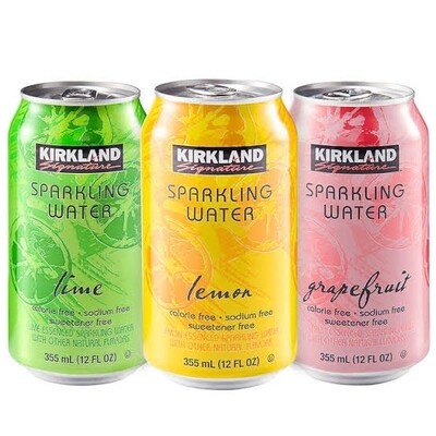 Kirkland Sparkling Water Sugar Free