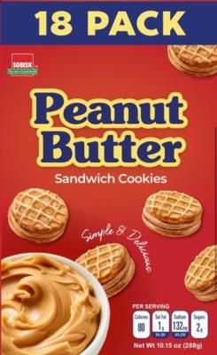 Peanut Butter Sandwich Cookies 