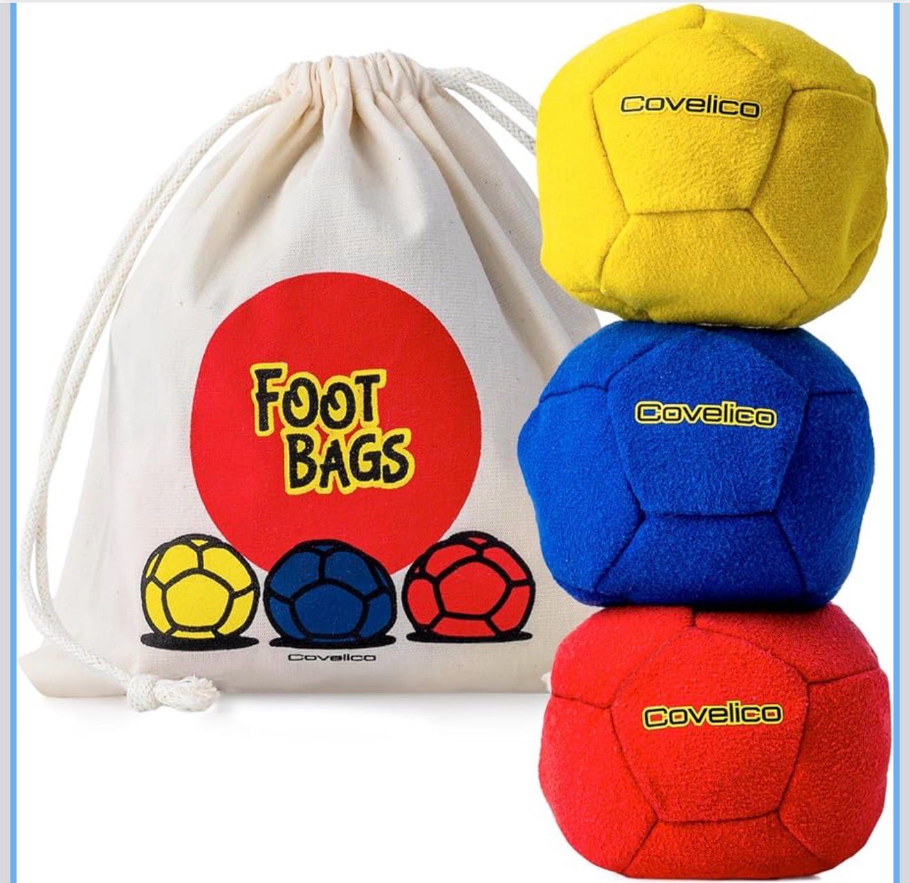 3-Pack Hacky Sacks