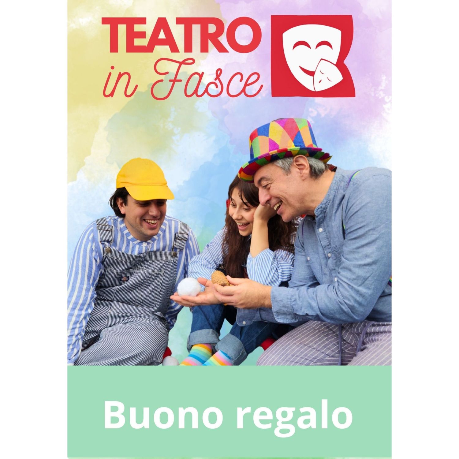 Buono regalo 1 spettacolo per 2 persone (tutte le città escluse Milano e Torino)