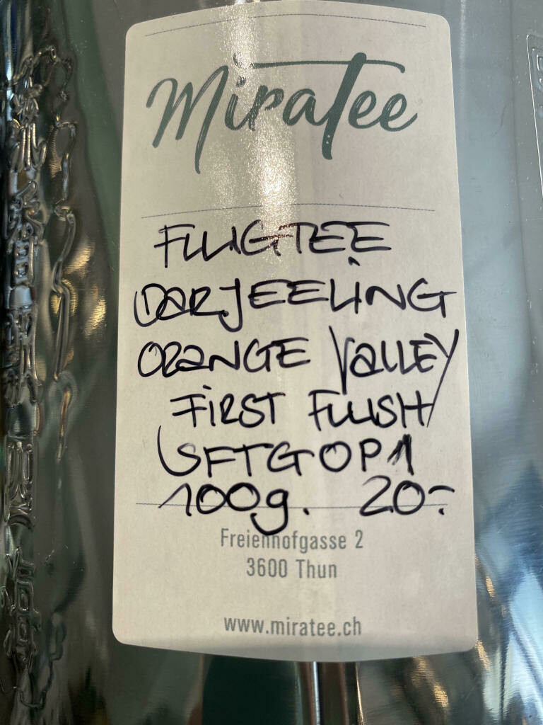 Flugtee Darjeeling