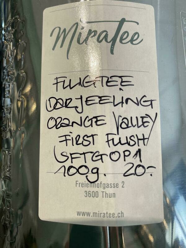 Flugtee Darjeeling