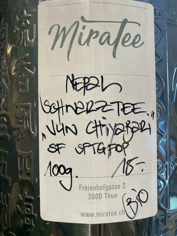 Nepal Schwarztee Jun Chiyabari SF SFTGFOP Bio