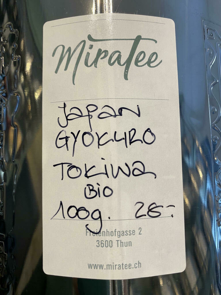 Japan Gyokuro Tokiwa Bio