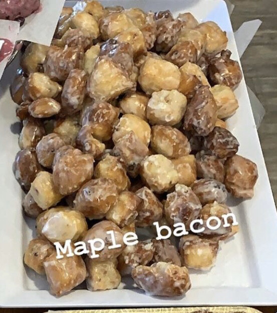 Maple Bacon Doughnut Holes