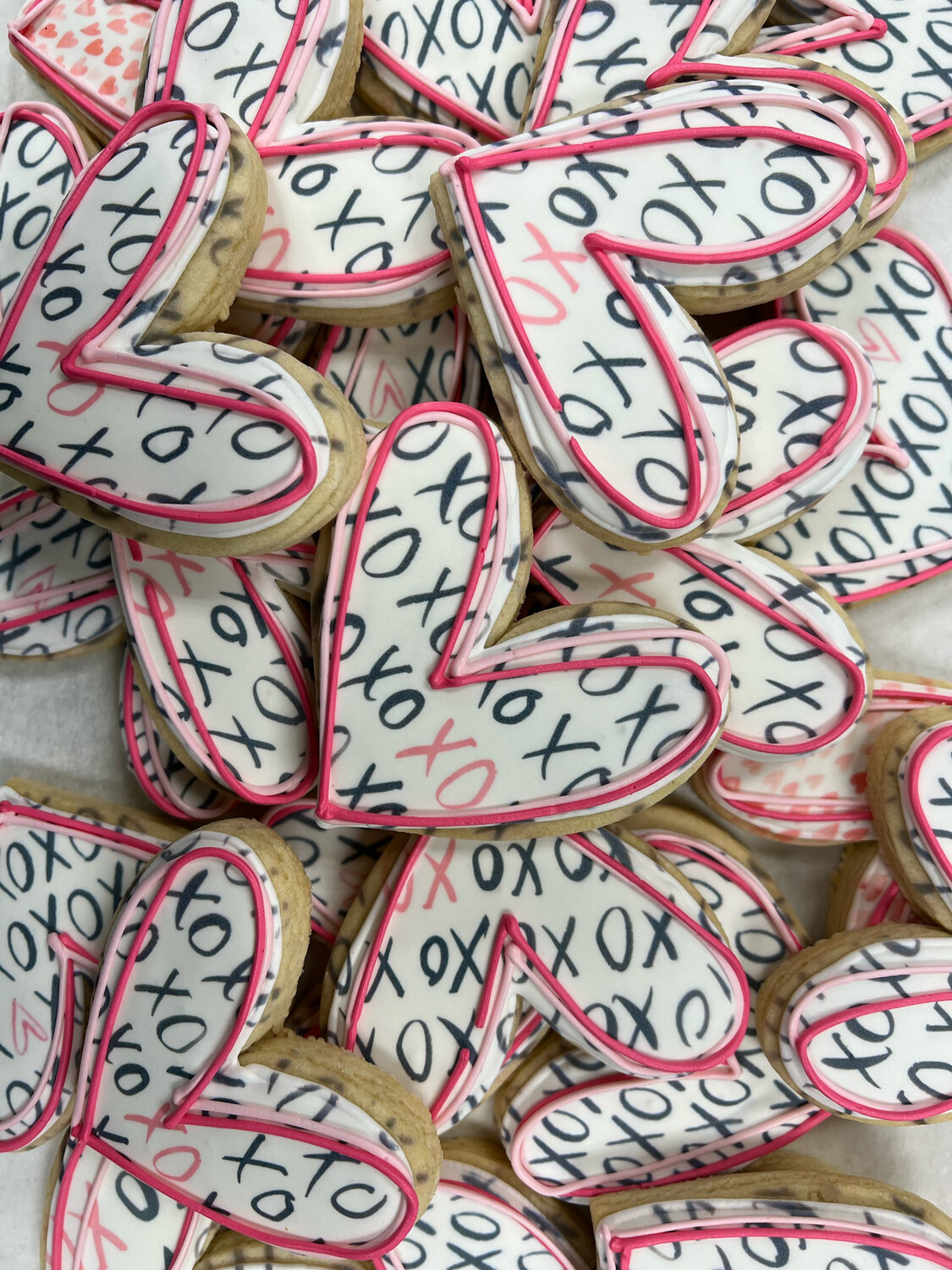 Decorated Heart Cookie