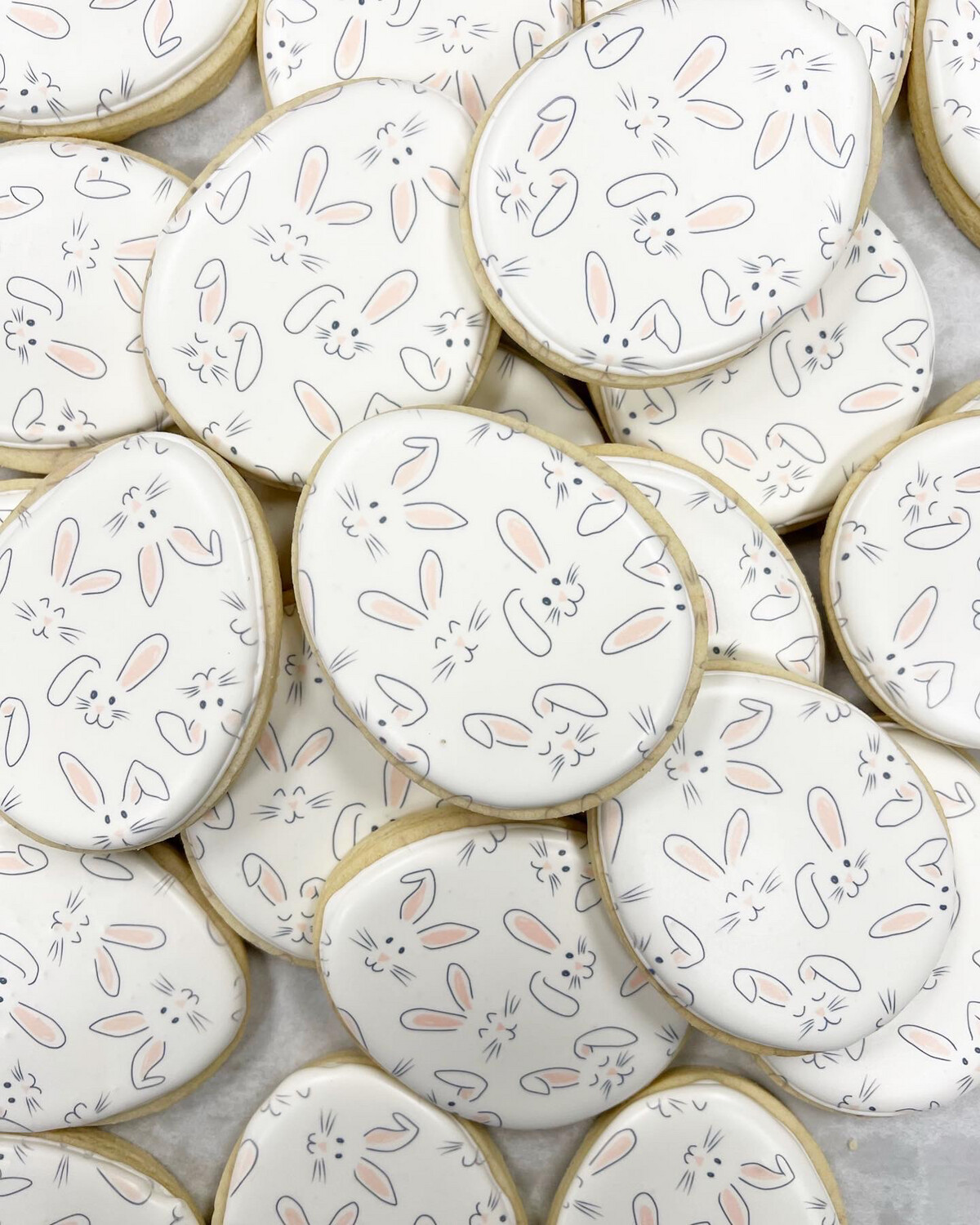 Decorated Egg Cookie