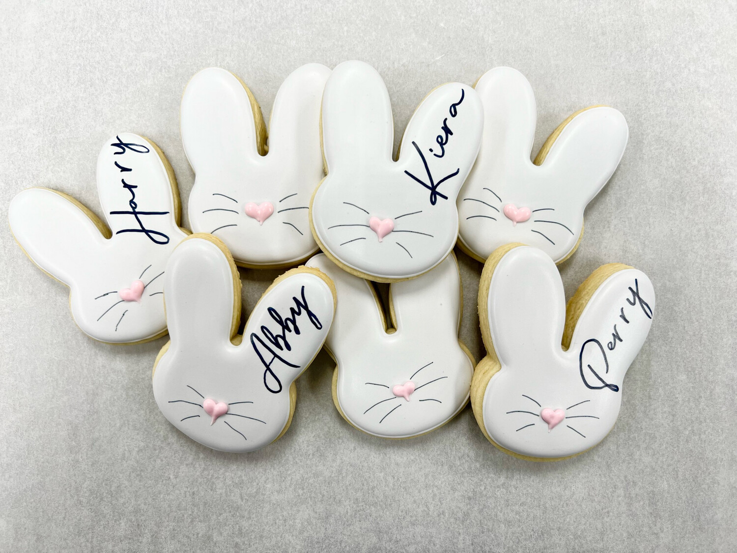 Decorated Bunny with Custom Name