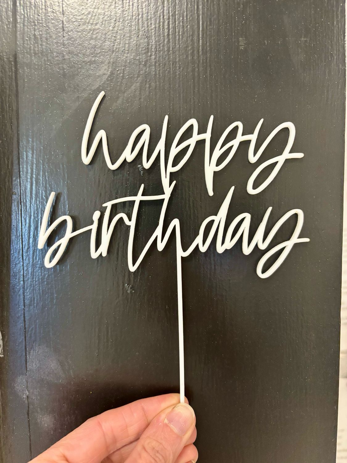 Happy Birthday Topper