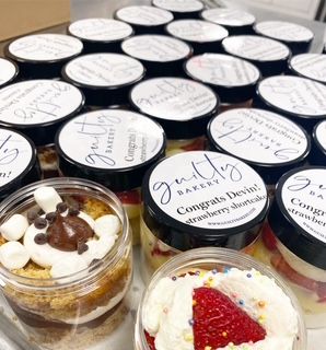 Custom Trifle Jars