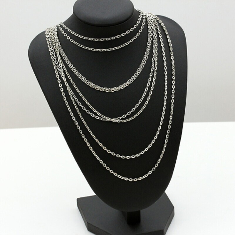 Women's Crystal Statement Necklace Long Necklace Ladies European Fashion 18K Gold Plated Imitation Diamond Austria Crystal White Necklace Jewelry For