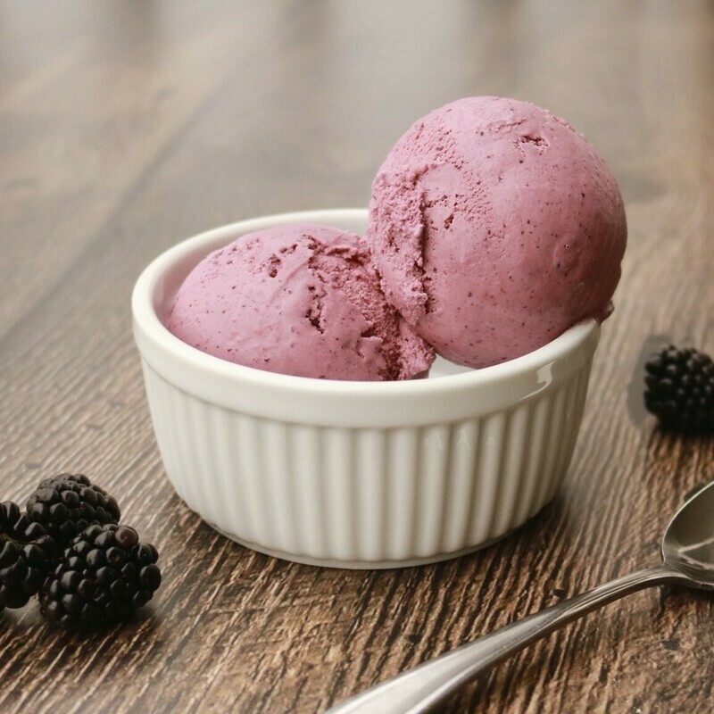 Vine-Ripened Black Raspberry - 1/2 Gallon