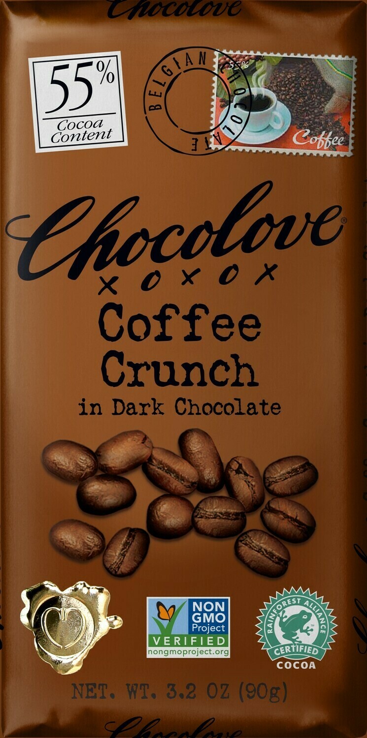 Chocolove - Coffee Crunch Dark Chocolate