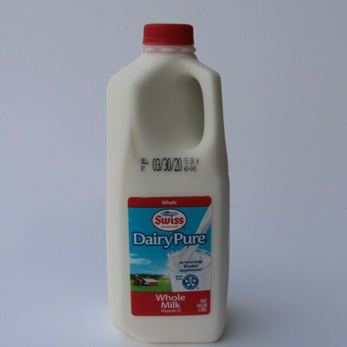 Swiss Premium Whole Milk 1/2 Gallon