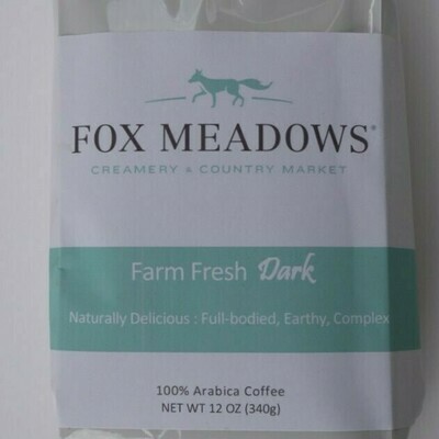 Coffee Fox Meadows Dark Roast 12oz