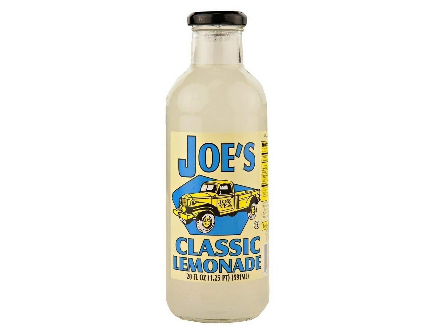 Joe's Teas Classic Lemonade 20 oz