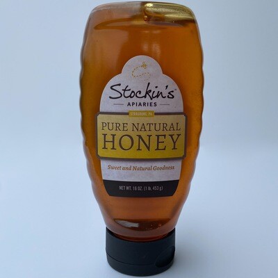 Stockins Strained Wildflower Honey - 1lb